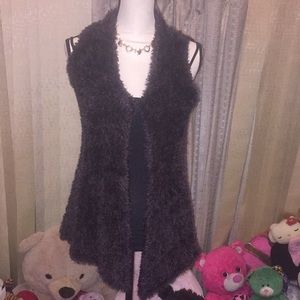 Gorgeous Faux Fur Sweater Vest